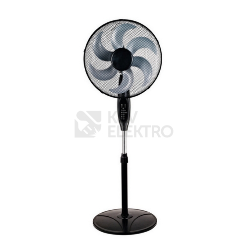 Stojací ventilátor Kanlux VENETO-45RC-B černá 23814