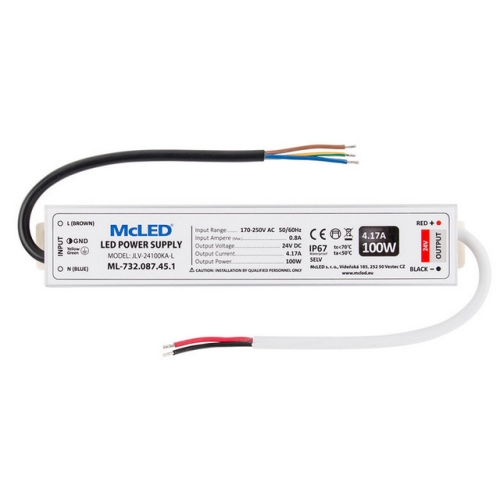 Levně LED napájecí zdroj McLED 24VDC 6,25A 100W ML-732.087.45.1
