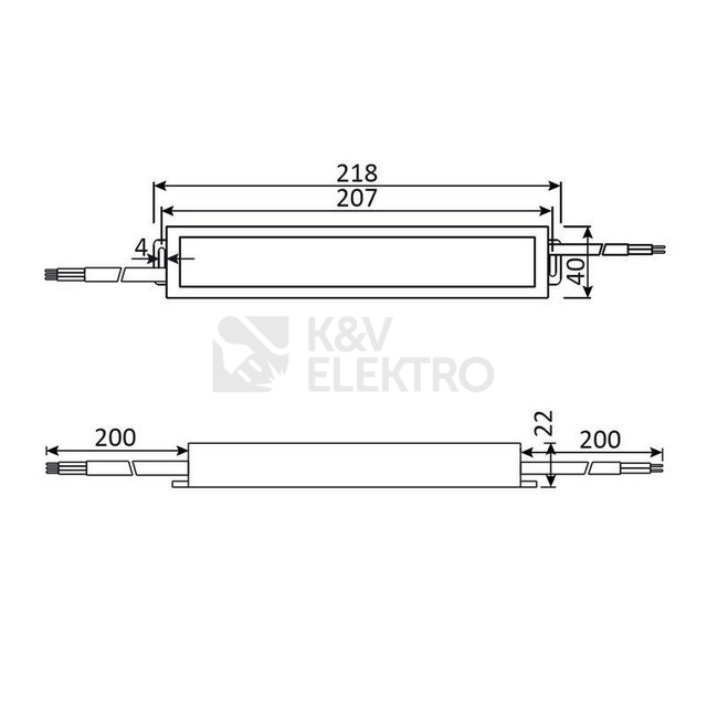 Obrázek produktu LED napájecí zdroj McLED 24VDC 6,25A 100W ML-732.087.45.1 1