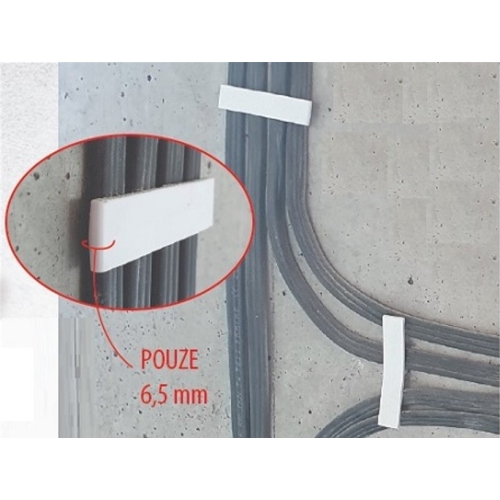 Příchytka spona pro ploché vodiče Schnabl FKB 30090 (200ks)