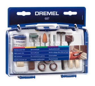 Obrázek produktu Sada příslušenství k mikrovrtačkám DREMEL 2.615.068.7JA 0