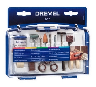 Obrázek produktu Sada příslušenství k mikrovrtačkám DREMEL 2.615.068.7JA 0