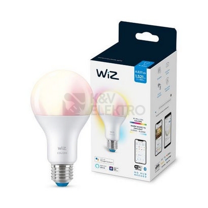 Obrázek produktu Chytrá LED žárovka E27 WiZ A67 13W (100W) 2200-6500K/RGB WiFi stmívatelná 4