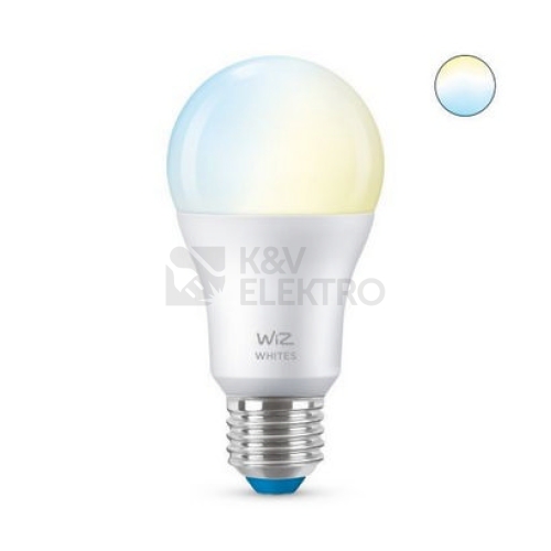 Chytrá LED žárovka E27 WiZ A60 8W (60W) 2700-6500K WiFi stmívatelná