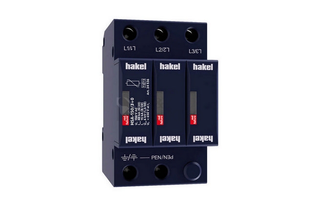 Obrázek produktu Svodič přepětí SPD typ 2+3 HSA-150/3+0 0
