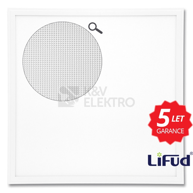 Obrázek produktu LED panel Ecolite ZEUS LED-GPL44-45/UGR/BI 60x60cm 0