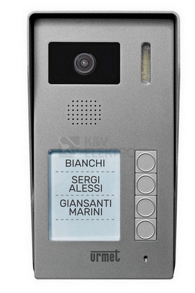 Obrázek produktu Sada barevného videotelefonu 7" URMET 1730/503 pro tři účastníky 3