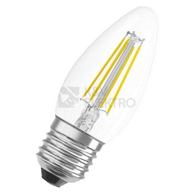 Obrázek produktu LED žárovka E27 OSRAM Filament CL B FIL 4W (40W) teplá bílá (2700K) 3