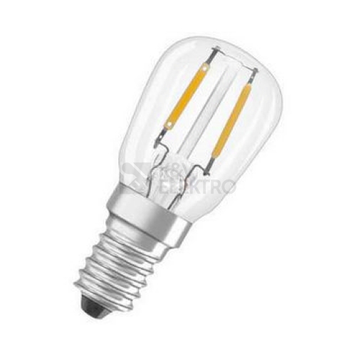 LED žárovka do lednice E14 OSRAM PARATHOM T26 Filament 2,2W (10W) teplá bílá (2700K)