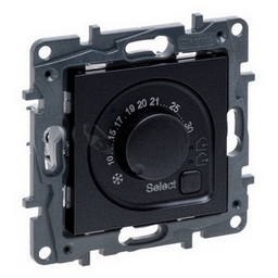 Obrázek produktu Legrand Niloé Step termostat černá 863541 0