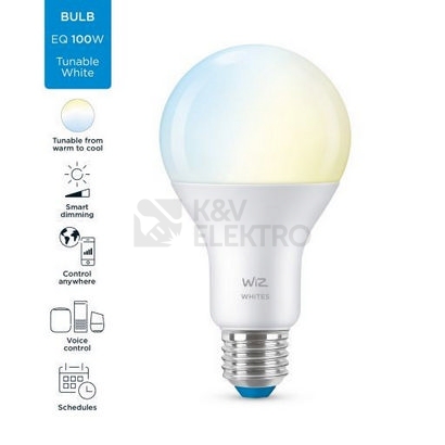 Obrázek produktu Chytrá LED žárovka E27 WiZ A67 13W (100W) 2700-6500K WiFi stmívatelná 5