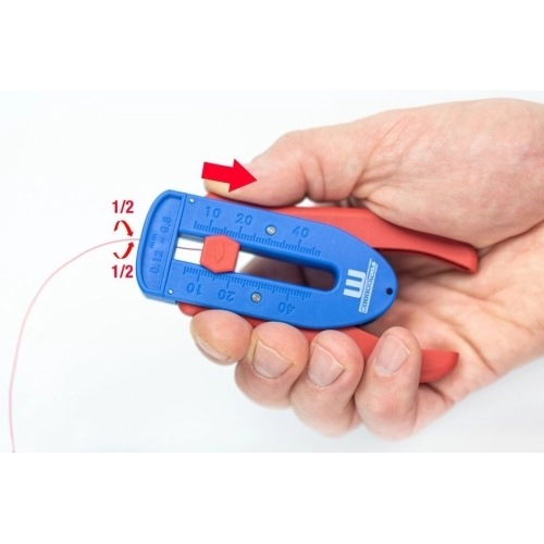 Precizní odizolovač pro tenké vodiče WEICON S 0,12-0,8mm2 (obrázek 5)