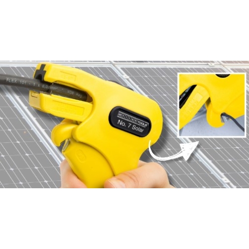 Odizolovací kleště pro solární kabel WEICON No.7 Solar 1,5-10mm2 51002007