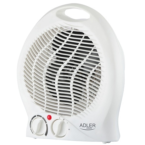 Obrázek produktu  Teplovzdušný ventilátor Adler AD 7728 1000/2000W bílý
 0