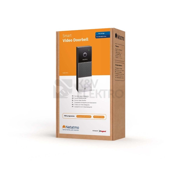 Obrázek produktu Video zvonek Netatmo Doorbell NA-NDB-PRO (NDB-EC) 2