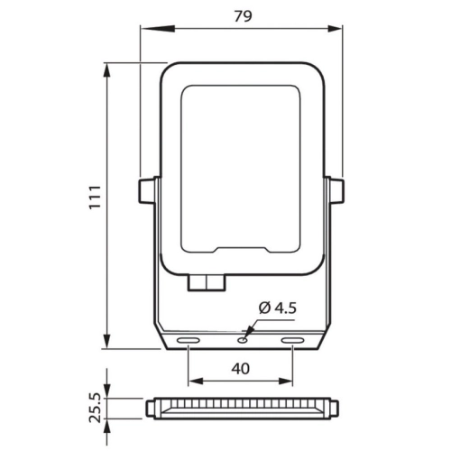 LED reflektor Philips BVP164 LED12/830 PSU 10W SWB CE 3000K IP65