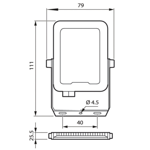LED reflektor Philips BVP164 LED12/840 PSU 10W SWB CE 4000K IP65