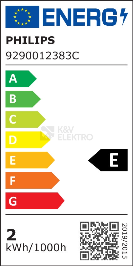 Obrázek produktu LED žárovka E14 Philips Classic Filament B35 2W (25W) teplá bílá (2700K), svíčka 1