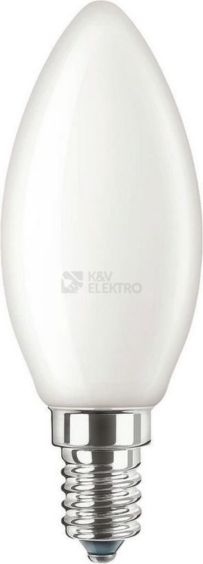 Obrázek produktu LED žárovka E14 Philips CP B35 FR 4,3W (40W) teplá bílá (2700K), svíčka 0