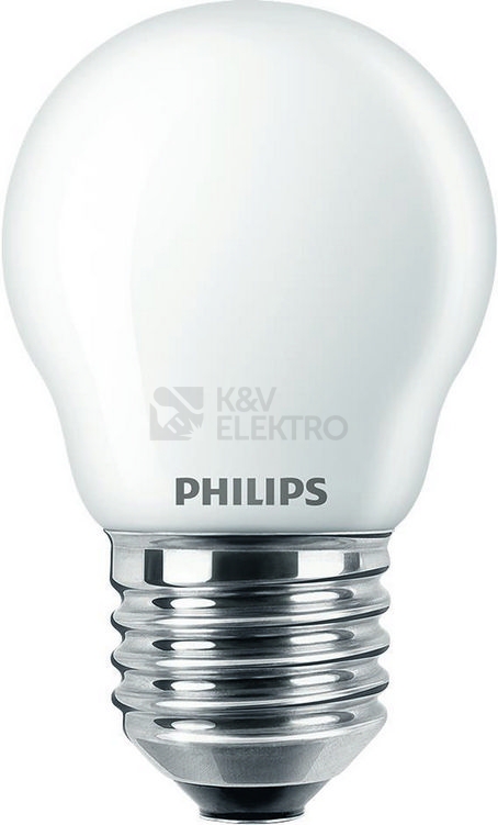Obrázek produktu LED žárovka E27 Philips P45 FR 2,2W (25W) teplá bílá (2700K) 0