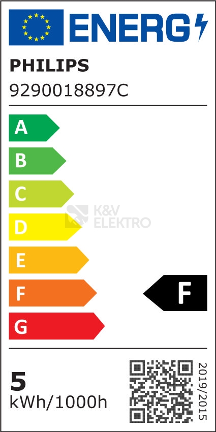 Obrázek produktu LED žárovka E14 Philips Classic Filament B35 4,3W (40W) teplá bílá (2700K), svíčka 1