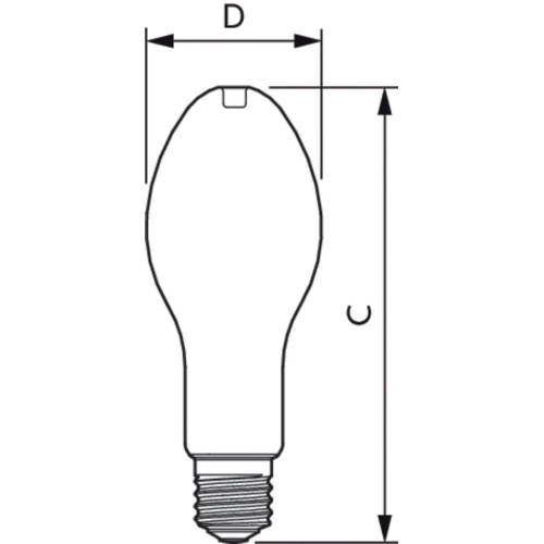 LED žárovka/výbojka Philips TForce Core LED HPL 36W E40 36W (sodík 70W/rtuť 125W) 3000K (obrázek 2)