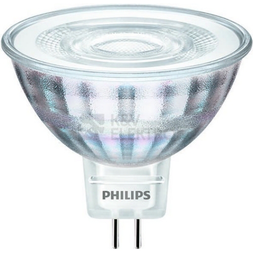 LED žárovka GU5,3 MR16 Philips 4,4 (35W) neutrální bílá (4000K), reflektor 12V 36°