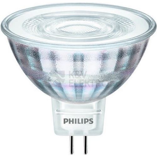 LED žárovka GU5,3 MR16 Philips 4,4 (35W) neutrální bílá (4000K), reflektor 12V 36°