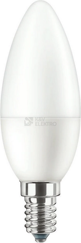 Obrázek produktu LED žárovka E14 PILA B35 FR 5,5W (40W) teplá bílá (2700K), svíčka 0