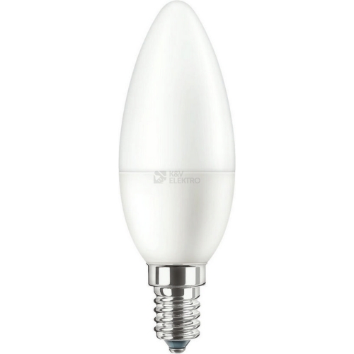 LED žárovka E14 Philips CP B35 FR 5W (40W) neutrální bílá (4000K), svíčka