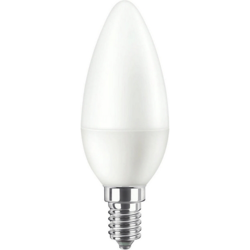 Levně LED žárovka E14 PILA B35 FR 8W (60W) teplá bílá (2700K), svíčka