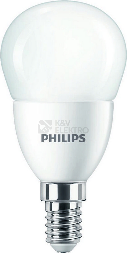 Obrázek produktu LED žárovka E14 Philips P48 FR 7W (60W) studená bílá (6500K) 0