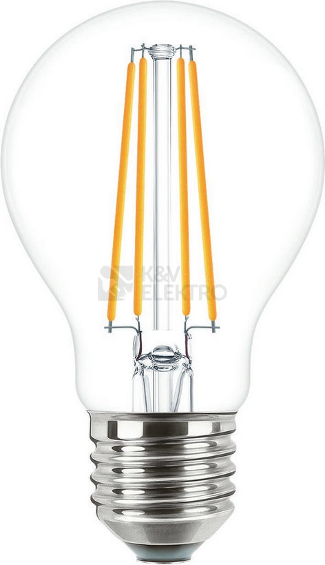 Obrázek produktu LED žárovka E27 PILA A60 Filament čirá 7W (60W) teplá bílá (2700K) 0