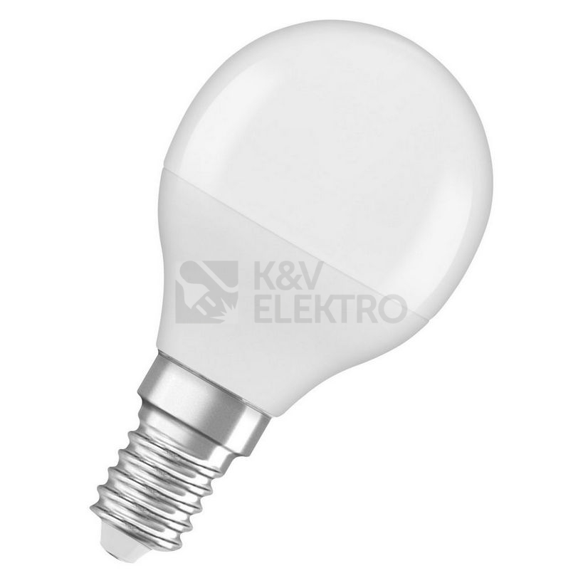 Obrázek produktu Antibakteriální LED žárovka E14 OSRAM LC CL P 4,9W (40W) teplá bílá (2700K) 0