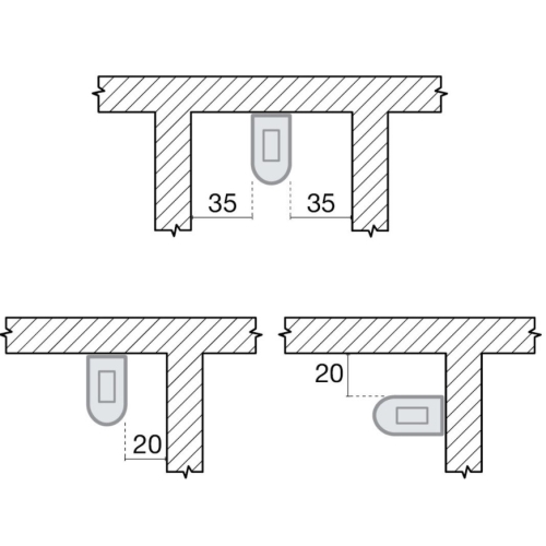 LED svítidlo Trevos SB LED 1.2FT 2200/840 15W 590mm 22425