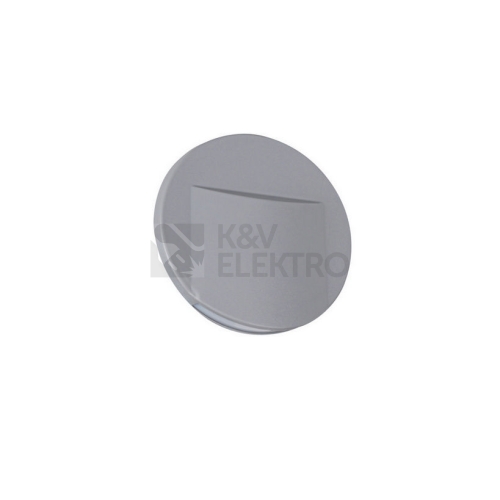 Orientační svítidlo 12V Kanlux ERINUS LED P68 O G-NW CZ šedá 4000K neutrální bílá 33409