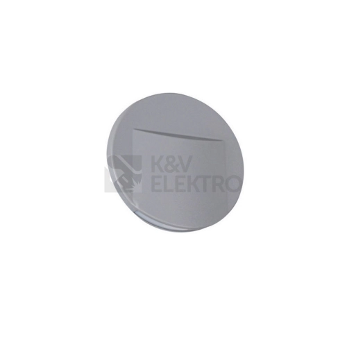 Orientační svítidlo 12V Kanlux ERINUS LED P68 O G-NW CZ šedá 4000K neutrální bílá 33409