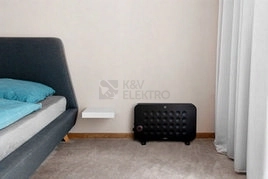 Obrázek produktu Přenosný přímotop s časovačem SENCOR SCF 2101BK 750/1250/2000W 2