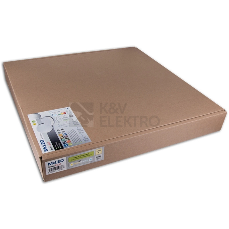 Obrázek produktu LED svítidlo McLED Nova R 600 60W 4000K černá ML-416.098.33.0 8