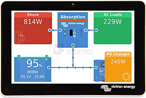 Obrázek produktu  Dotykový displej Victron Energy GX Touch 50 BPP900455050 k řídící jednotce Energy Cerbo GX 0