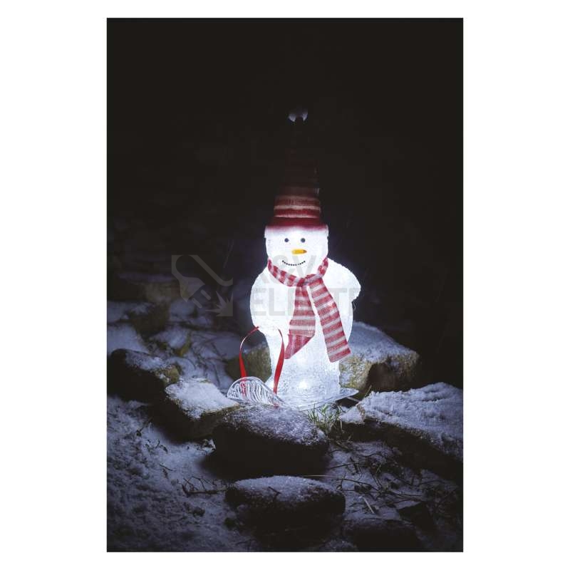 Obrázek produktu  LED vánoční sněhulák EMOS DCFC19 46cm 230V vnitřní i venkovní použití studená bílá 6