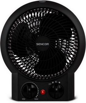 Obrázek produktu Teplovzdušný ventilátor SENCOR SFH 7021BK 1200/2000W 3