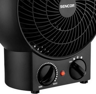 Obrázek produktu Teplovzdušný ventilátor SENCOR SFH 7021BK 1200/2000W 8