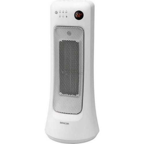  Teplovzdušný ventilátor s oscilací a časovačem SENCOR SFH 8019WH 1200/2000W