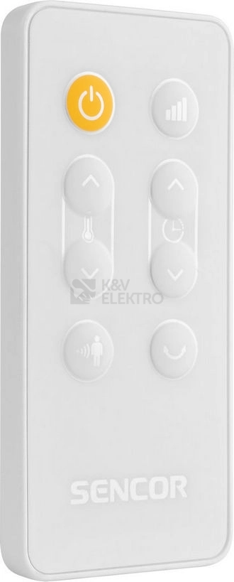 Obrázek produktu  Teplovzdušný ventilátor s oscilací a časovačem SENCOR SFH 8019WH 1200/2000W 2
