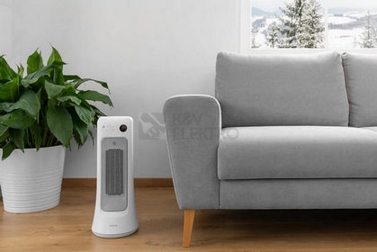 Obrázek produktu  Teplovzdušný ventilátor s oscilací a časovačem SENCOR SFH 8019WH 1200/2000W 14