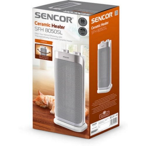 Teplovzdušný ventilátor s oscilací SENCOR SFH 8050SL 1000/2000W (obrázek 11)