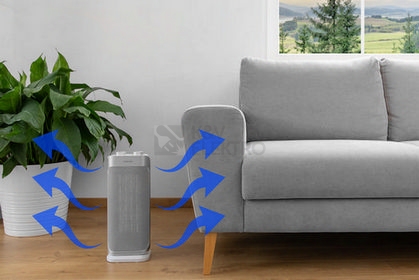 Obrázek produktu Teplovzdušný ventilátor s oscilací SENCOR SFH 8050SL 1000/2000W 1