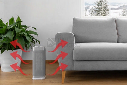 Obrázek produktu Teplovzdušný ventilátor s oscilací SENCOR SFH 8050SL 1000/2000W 2
