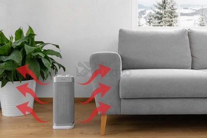 Obrázek produktu Teplovzdušný ventilátor s oscilací SENCOR SFH 8050SL 1000/2000W 2